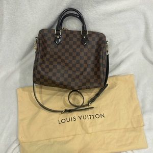 Louis Vuitton Speedy 30 Damier Ebene